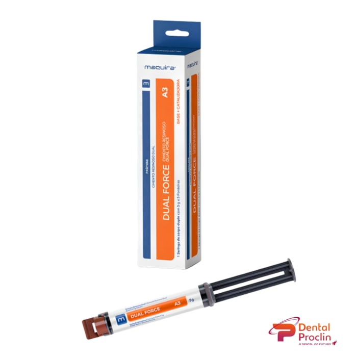 Cimento Resinoso Dual Force Corpo Duplo - Maquira