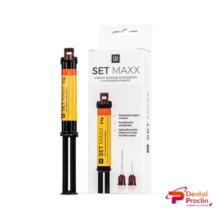 Cimento Resinoso Set Maxx - SDI