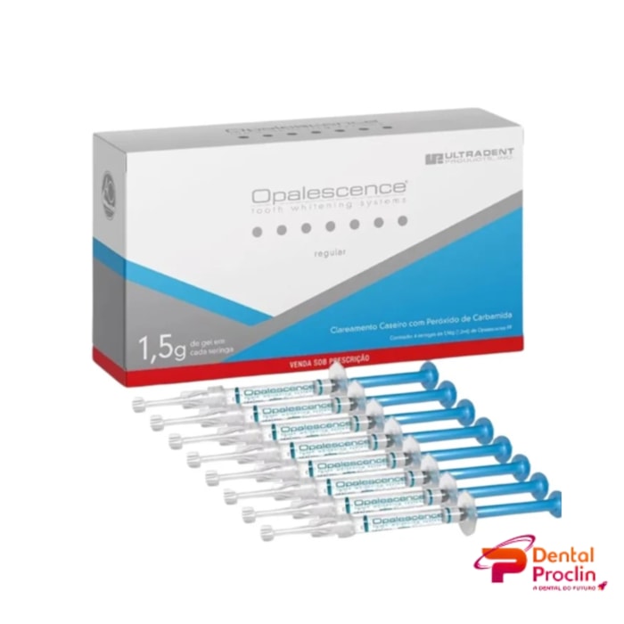 Clareador Opalescence PF Regular Kit com 12 Unidades - Ultradent  Validade: 08/26