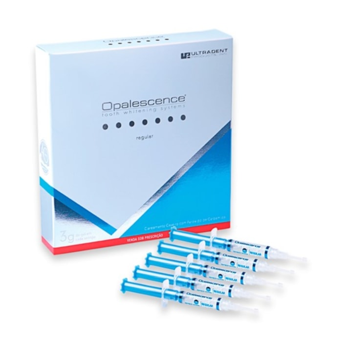 Clareador Opalescence PF Regular Kit com 5 Unidades - Ultradent - Validade: 10/25