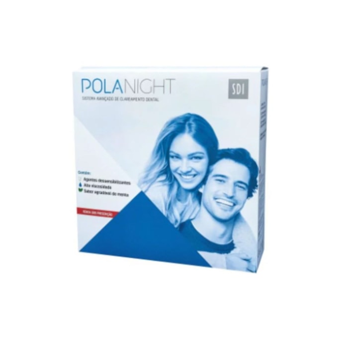Clareador Pola Night Kit com 9 Seringas - SDI  Validade: 10/25