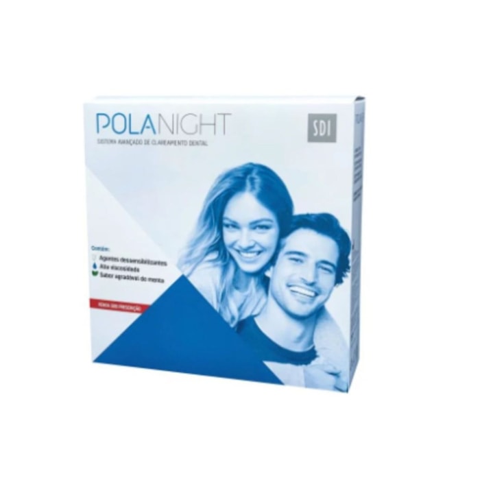 Clareador Pola Night Kit com 9 Seringas - SDI  Validade: 11/25
