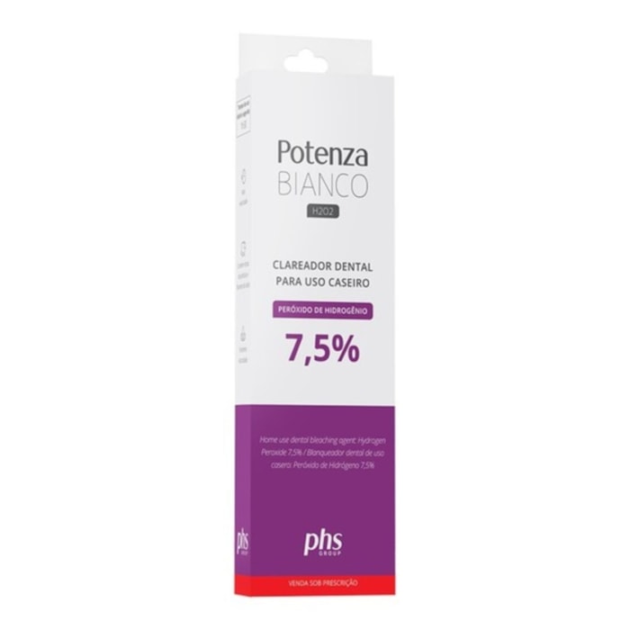 Clareador Potenza Bianco com 1 Seringa - PHS Validade: 04/25