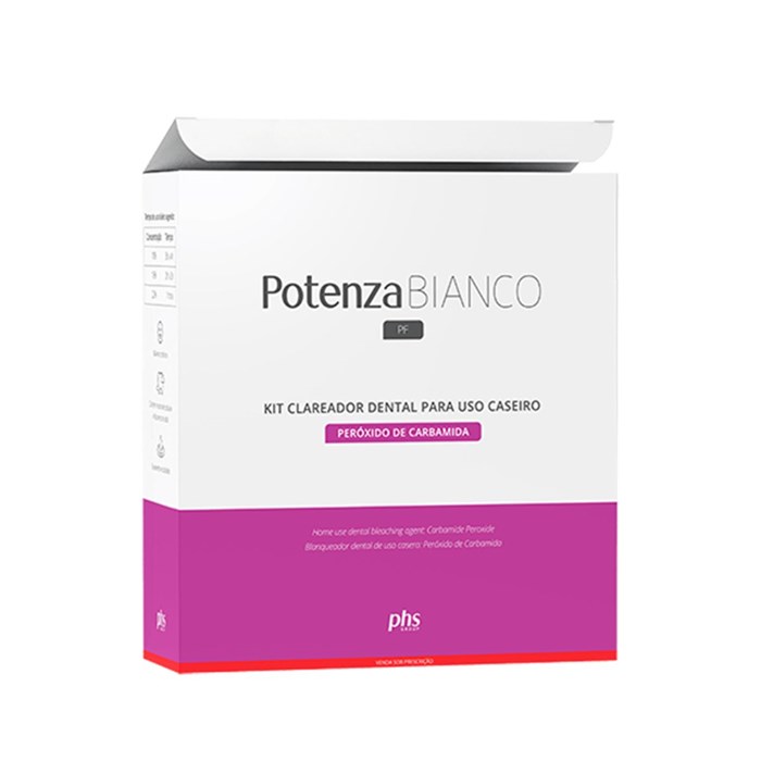 Clareador Potenza Bianco Kit com 5 Seringas - PHS