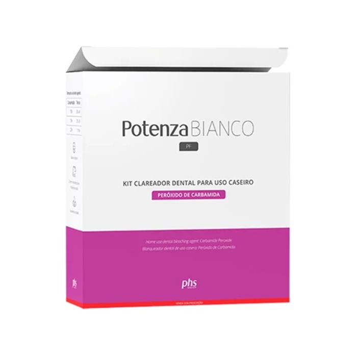 Clareador Potenza Bianco Kit com 8 Seringas - PHS