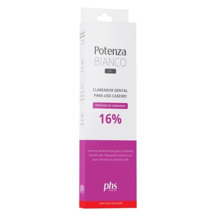 Clareador Potenza Bianco Peróxido de Carbamida com 1 Seringa - PHS