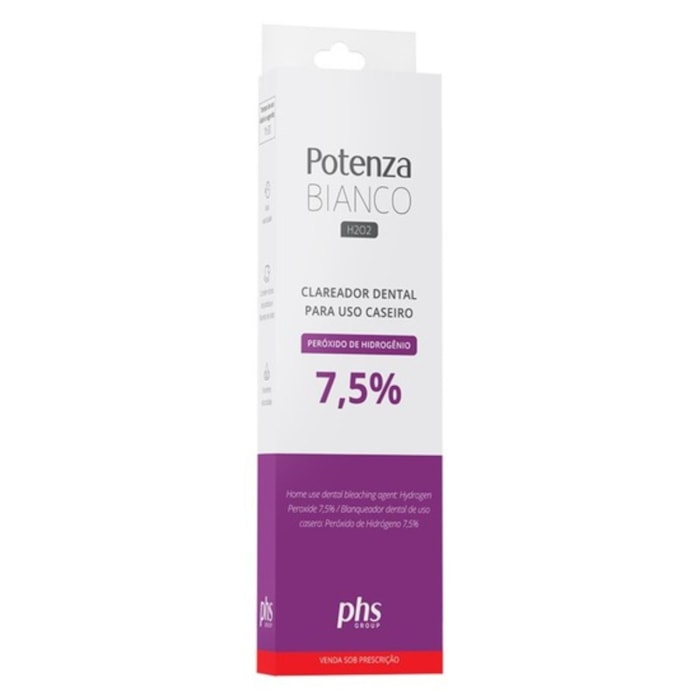 Clareador Potenza Bianco Peróxido de Hidrogênio com 1 Seringa - PHS
