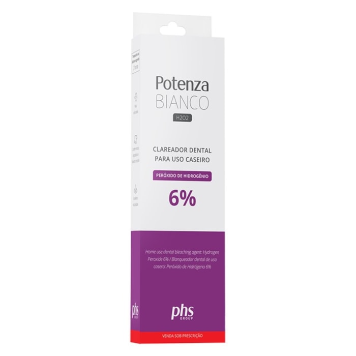 Clareador Potenza Bianco Peróxido de Hidrogênio com 1 Seringa - PHS