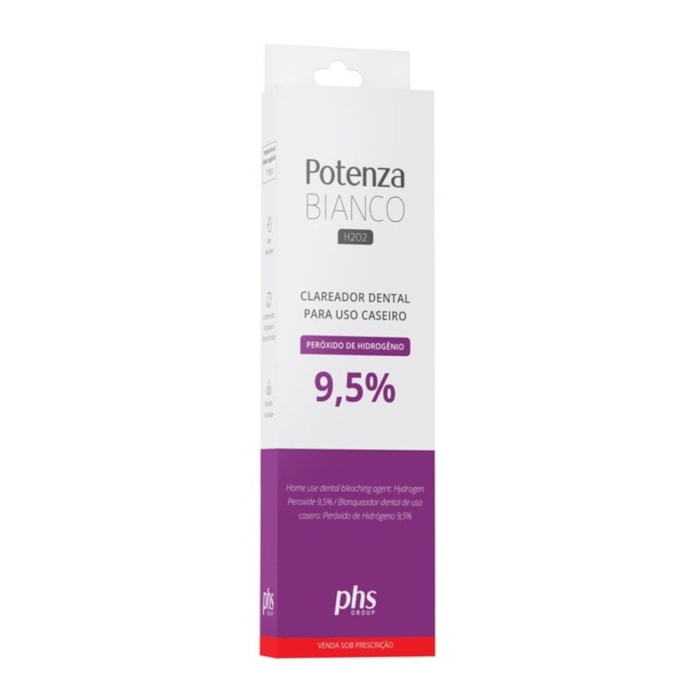 Clareador Potenza Bianco Peróxido de Hidrogênio com 1 Seringa - PHS
