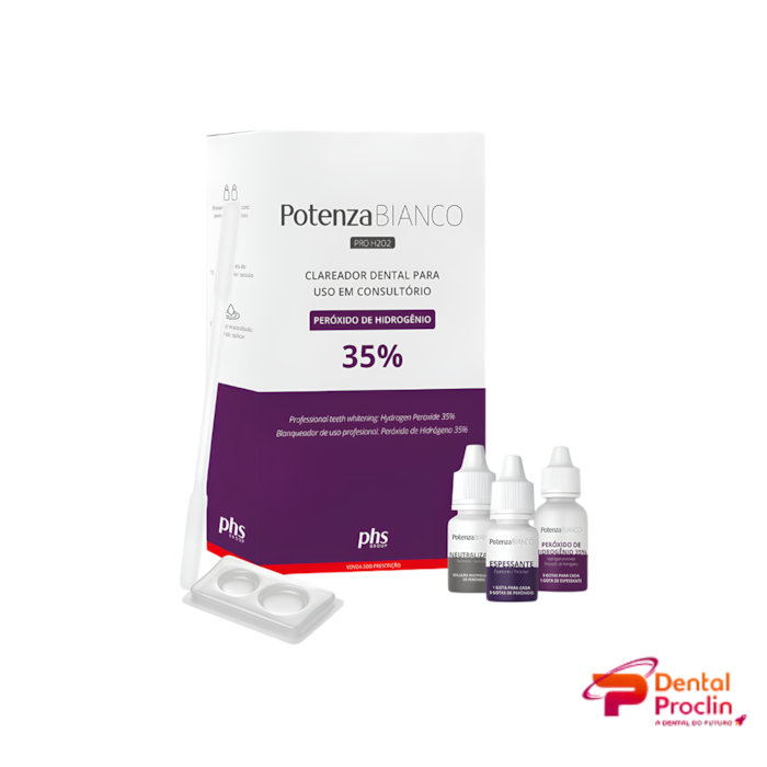 Clareador Potenza Bianco Pro H2O2 35% 1 paciente - PHS