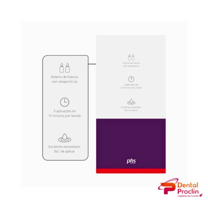 Clareador Potenza Bianco Pro H2O2 35% 3 pacientes Kit - PHS