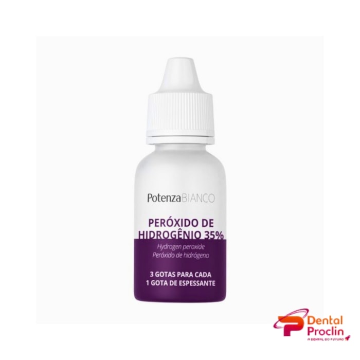 Clareador Potenza Bianco Pro H2O2 35% 3 pacientes Kit - PHS