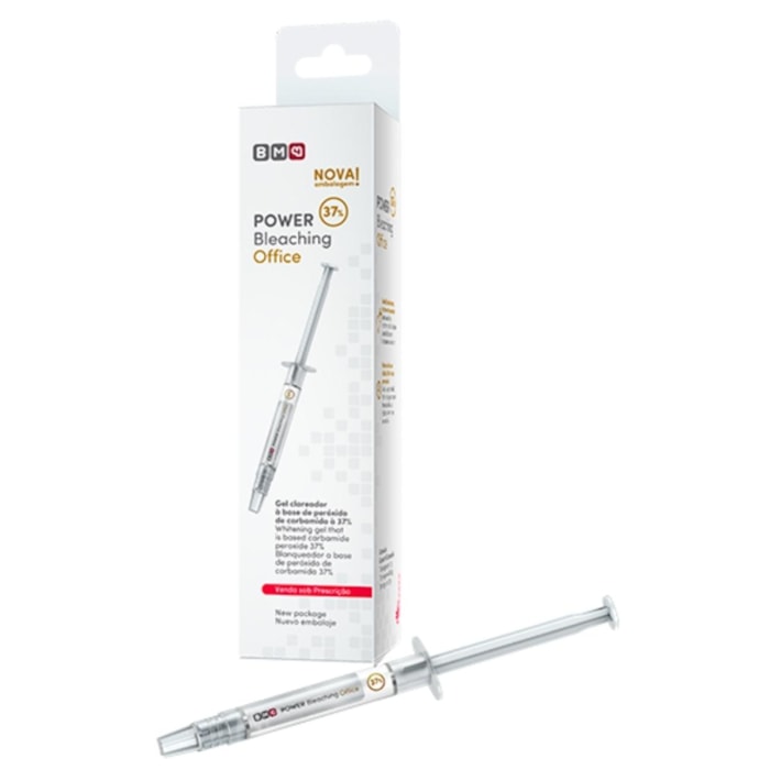 Clareador Power Bleaching Office 37% com 1 Seringa - BM4
