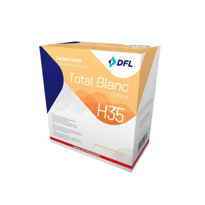 Clareador Total Blanc Office 3 Pacientes 35% Kit - DFL - Val 07/23