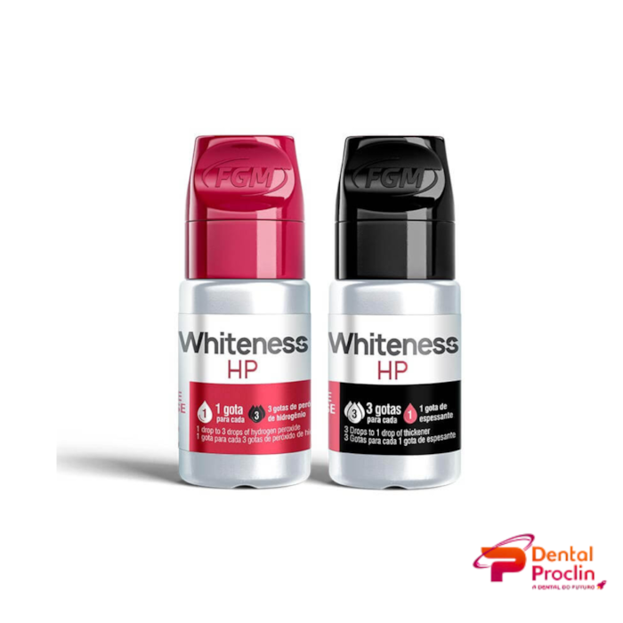 Clareador Whiteness HP 35% + Barreira Gengival Top Dam Kit - FGM