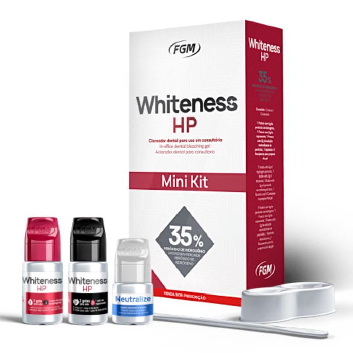 Clareador Whiteness HP 35% Mini Kit - FGM