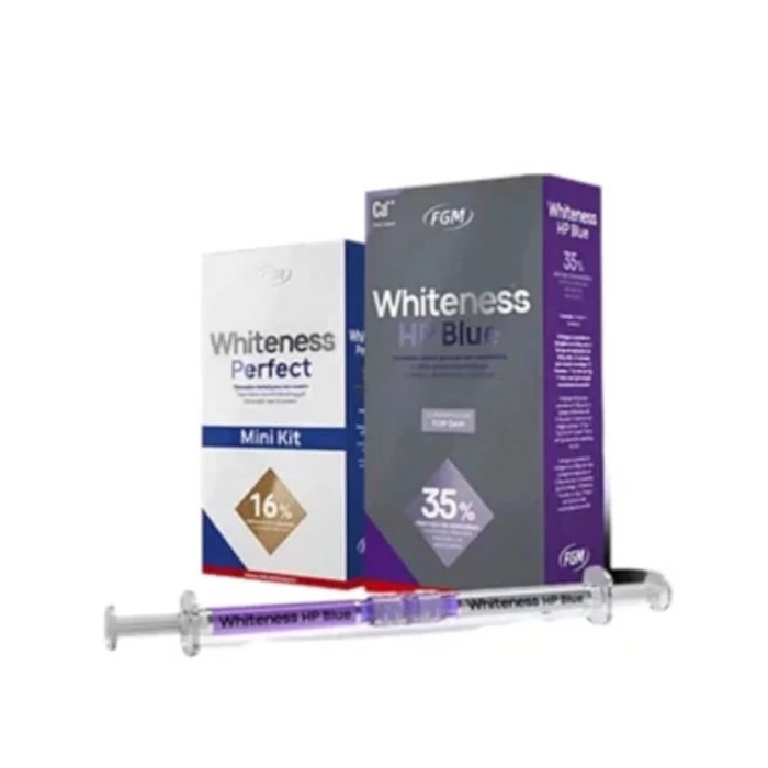 Clareador Whiteness HP Blue 35% + Clareador Whiteness Perfect 16% - FGM