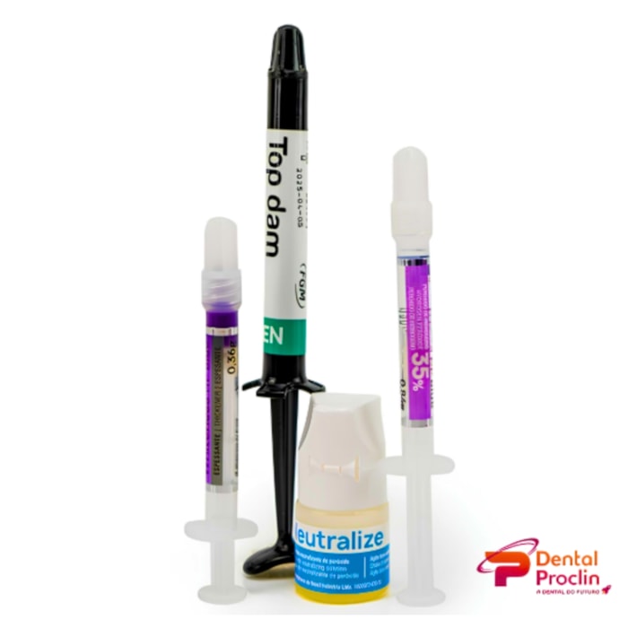 Clareador Whiteness HP Blue 35% Kit - FGM