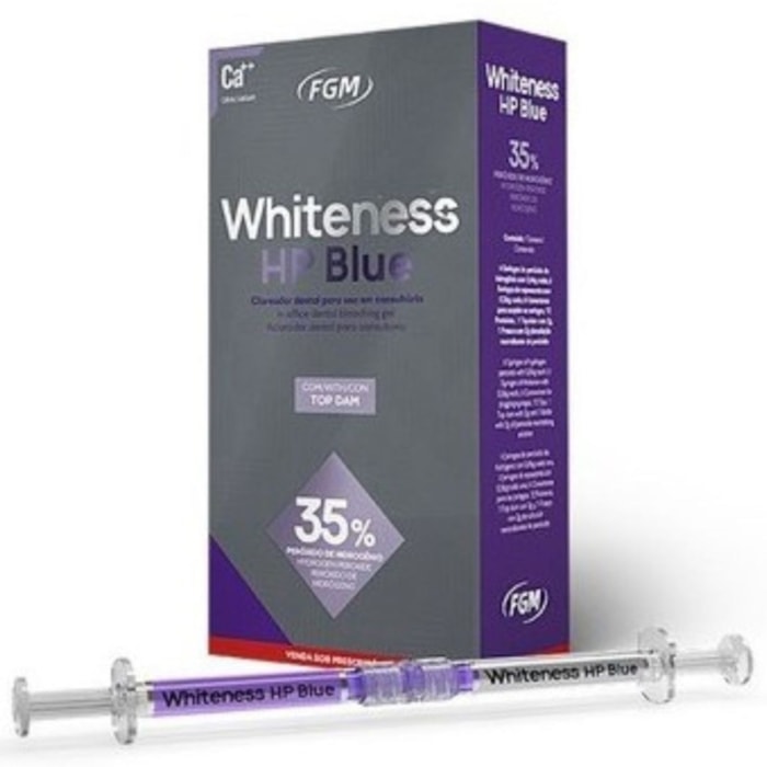 Clareador Whiteness HP Blue 35% Mini Kit - FGM Validade: 07/25