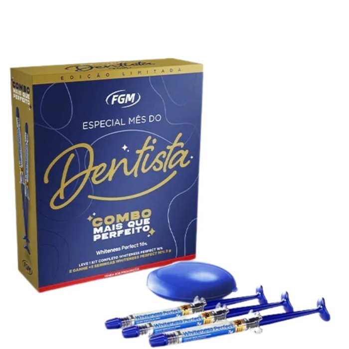 Clareador Whiteness Perfect 16% Combo Mais que Perfeito - FGM