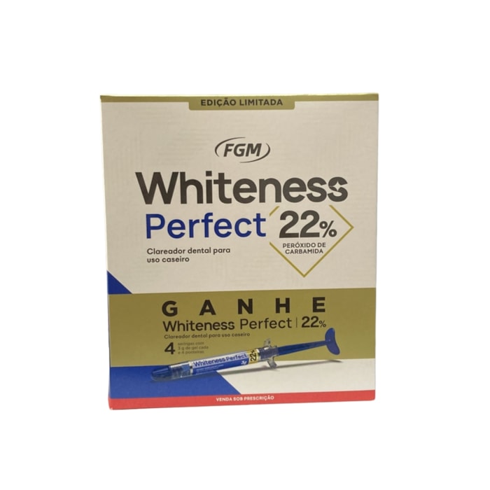 Clareador Whiteness Perfect [Ganhe + 4 Seringas] 22% - FGM