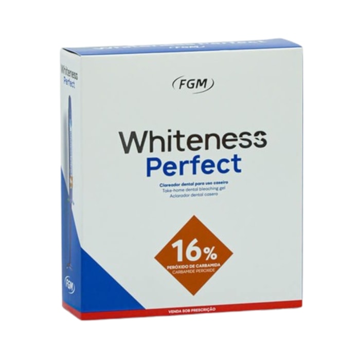 Clareador Whiteness Perfect Kit com 10 Seringas - FGM