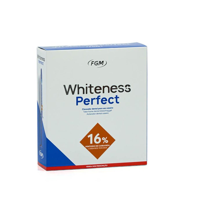 Clareador Whiteness Perfect Kit com 5 Seringas - FGM