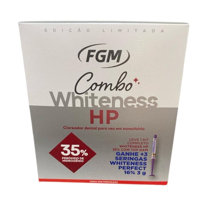 Claredor Whiteness HP 35% + Clareador Whiteness Perfect 16% - FGM