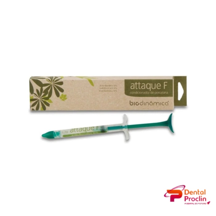 Condicionador Ácido Fluorídrico Attaque F Porcelana 10% - Biodinâmica