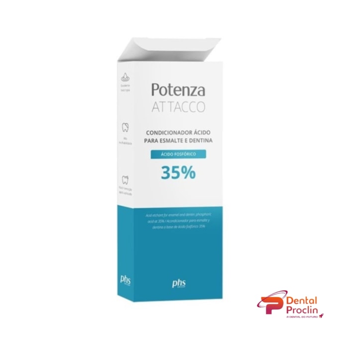 Condicionador Ácido Fosfórico Potenza Attacco 35% Bulk - PHS