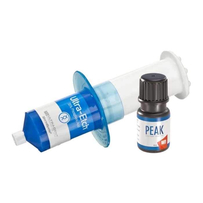 Condicionador Ácido fosfórico Ultra-Etch 35% + Adesivo Mono Peak - Ultradent