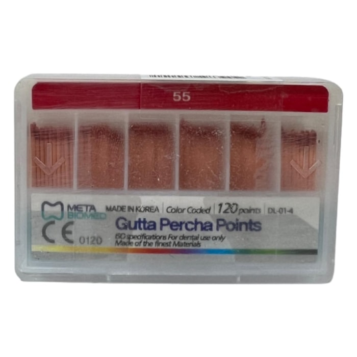 Cone de Guta Percha Calibrada - Meta