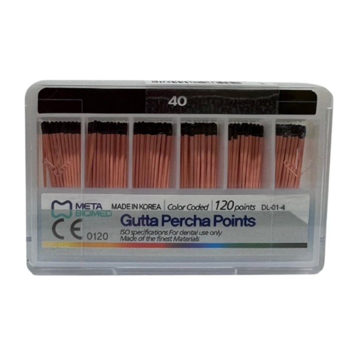 Cone de Guta Percha Calibrada - Meta