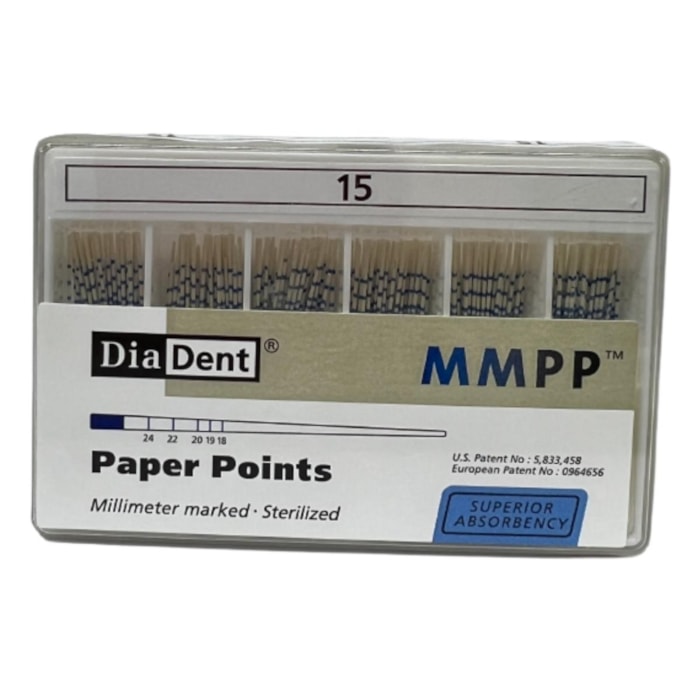 Cone de Papel Absorvente MMPP - Diadent