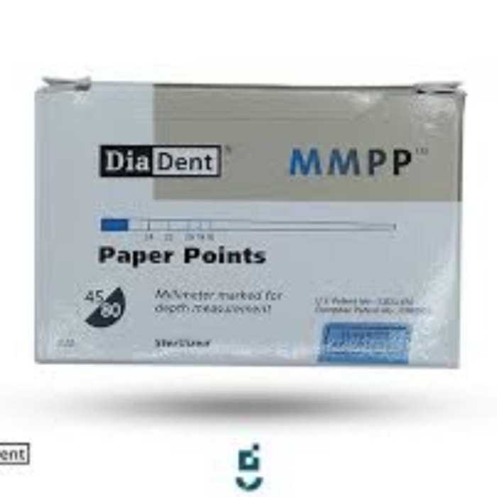 Cone de Papel Absorvente MMPP - Diadent