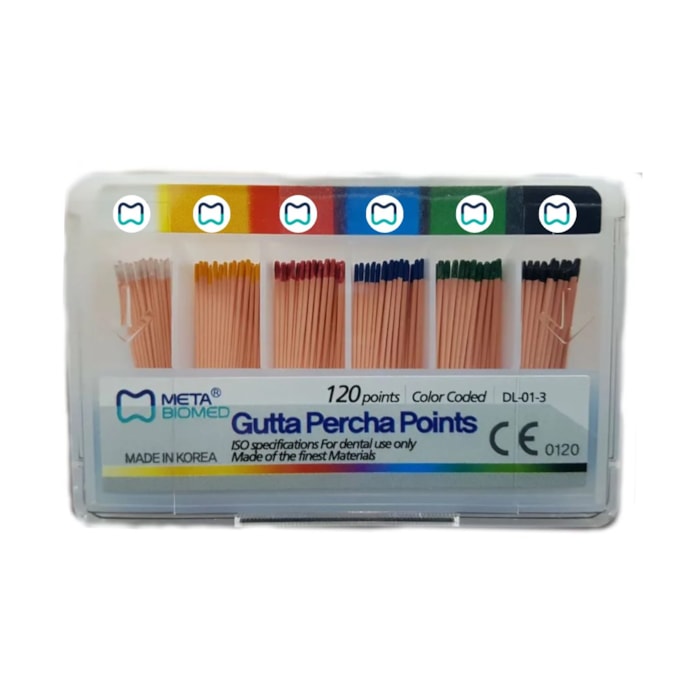 Cone Guta Percha Calibrada Meta Validade 07/23 Dental Proclin