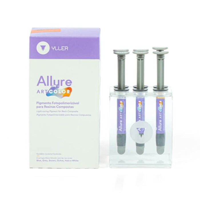 Corante / Pigmento para Resina Foto Allure Artcolor Kit - Yller