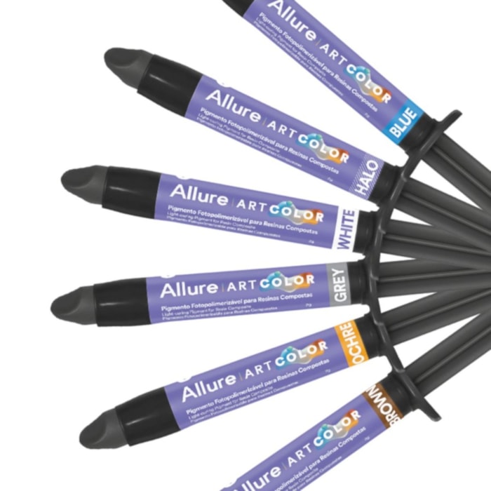 Corante / Pigmento para Resina Foto Allure Artcolor Kit - Yller