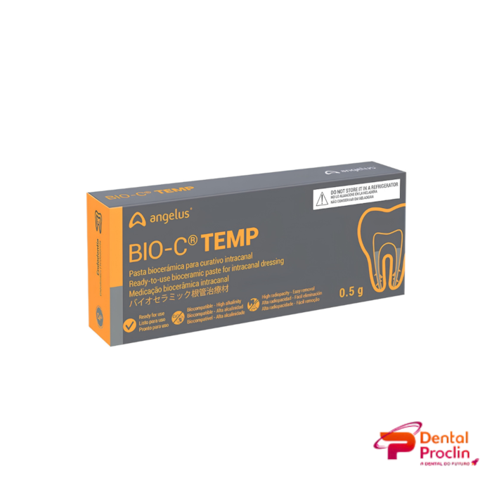 Curativo Intracanal Biocerâmico Bio-C Temp 0,5g - Angelus