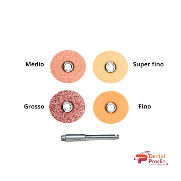 Disco de Lixa 3M™ Sof-Lex™ Pop On 1/2 Laranja - Solventum