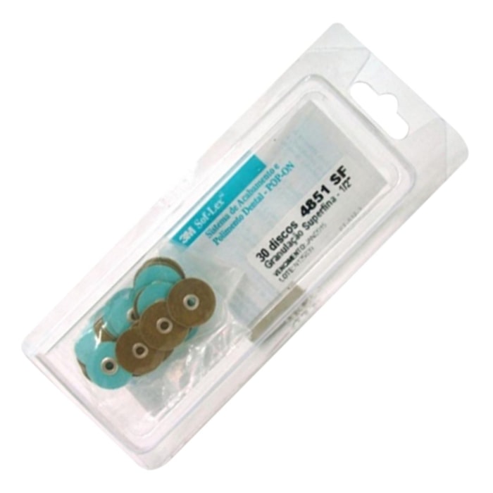 Disco de Lixa 3M™ Sof-Lex™ Pop On 3/8 Azul - Solventum