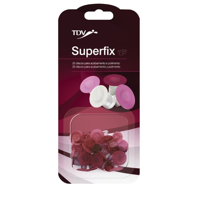 Disco de Lixa Superfix com 25 Unidades - TDV