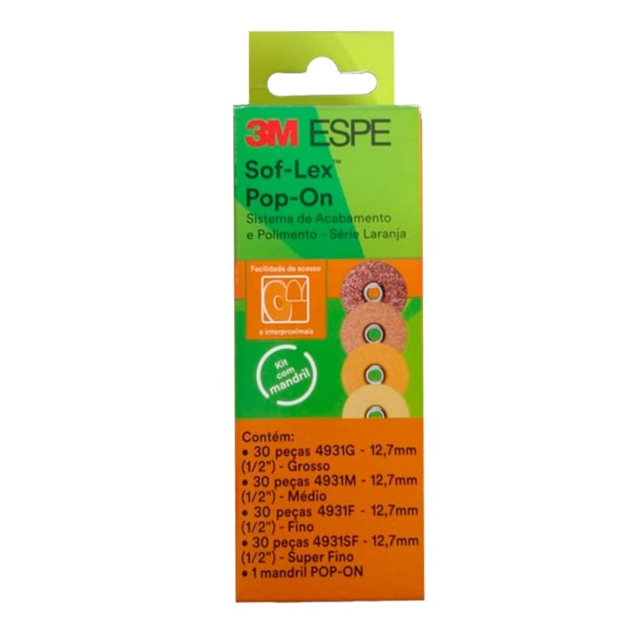 Discos Abrasivos 3M™ Sof-Lex™ Pop-On Kit - Solventum