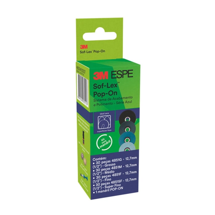 Discos Abrasivos 3M™ Sof-Lex™ Pop-On Kit - Solventum