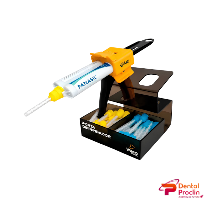 Dispensador + Porta Dispensador Kit - Vamo do Brasil