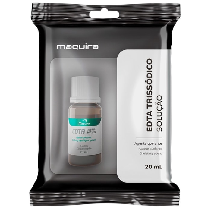 EDTA Trissódico Solução 20ml - Maquira