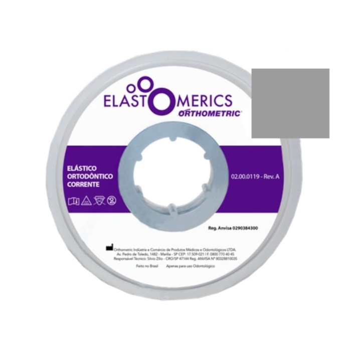 Elástico Corrente Médio 1,5m - Orthometric Validade: 09/25