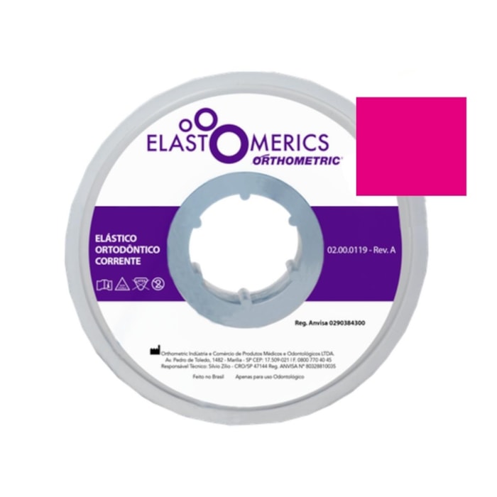 Elástico Corrente Médio 1,5m - Orthometric