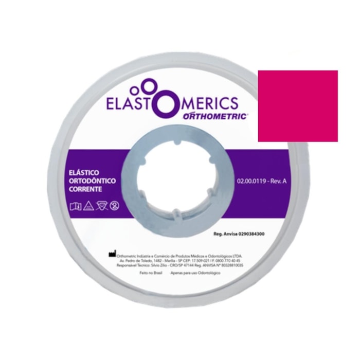 Elástico Corrente Médio 1,5m - Orthometric