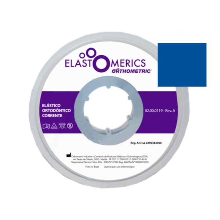 Elástico Corrente Médio 1,5m - Orthometric